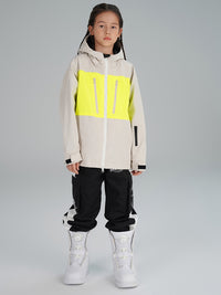 Riuiyele Girls Stripe Tape ski Jogger Pants Riuiyele