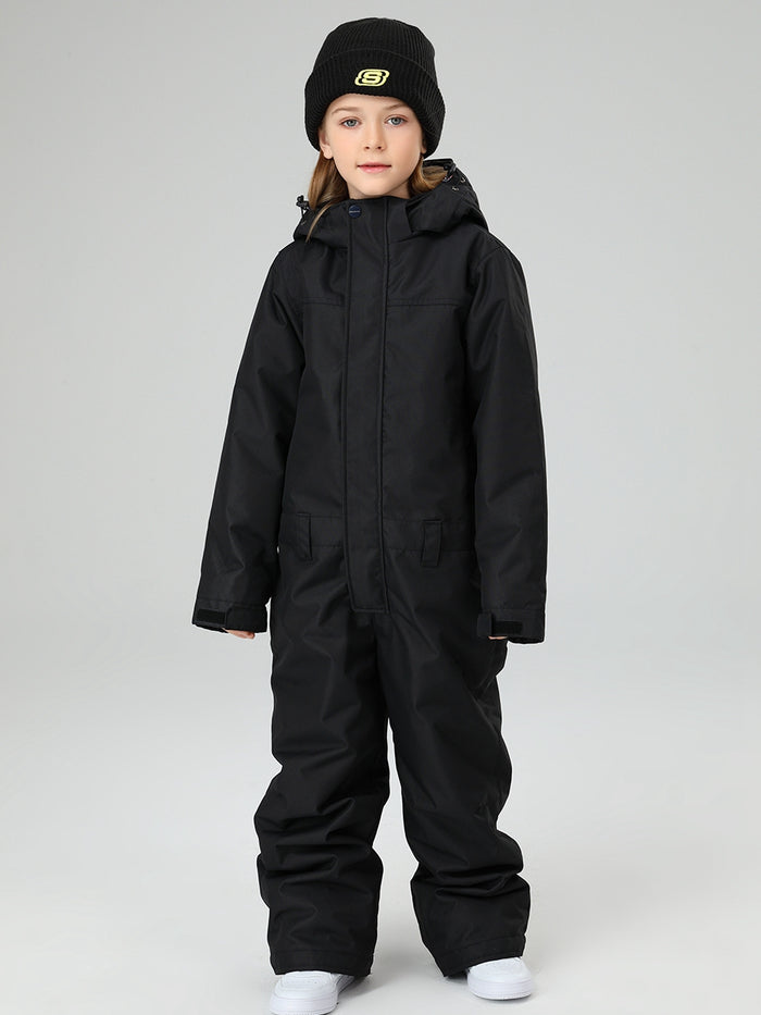 Riuiyele Girls One Piece Snowsuits Waterproof