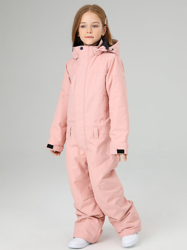 Riuiyele Girls One Piece Snowsuits Waterproof