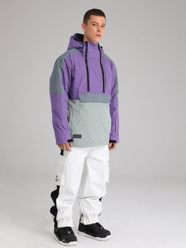 Men's Ski Hooded Anorak Jacket