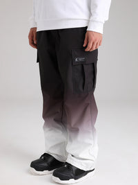 Men's Snowboard Pants Gradient Design