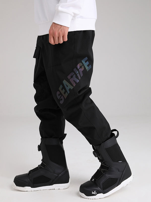 Men's Insulated Snow Pants Reflective