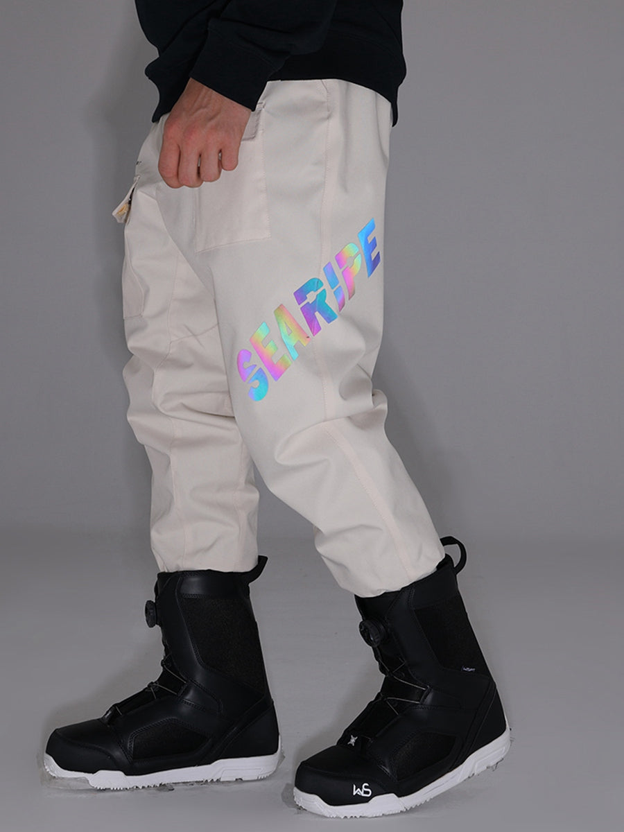 Men's Insulated Snow Pants Reflective