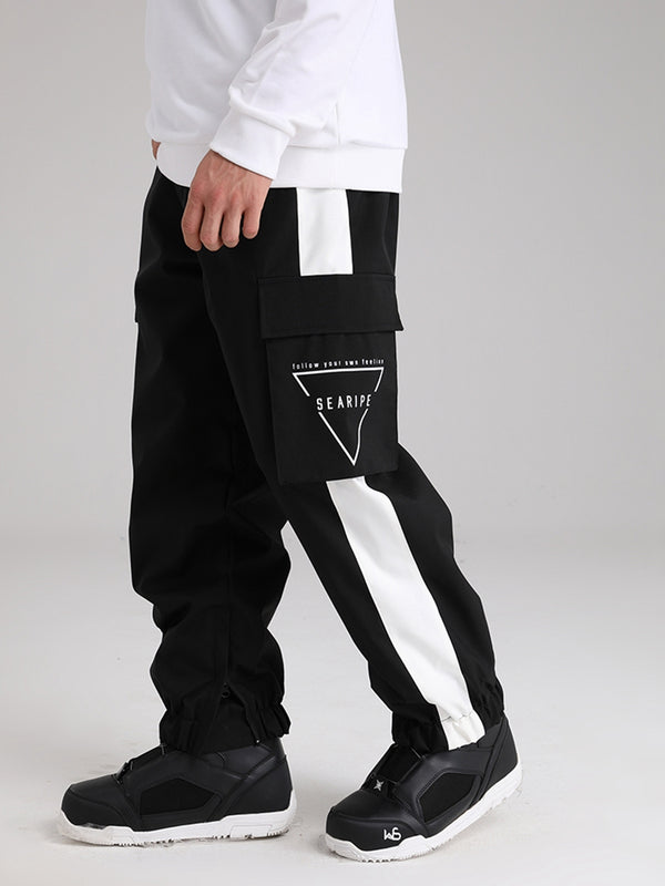 Men's Snow Pants Reflective Strips
