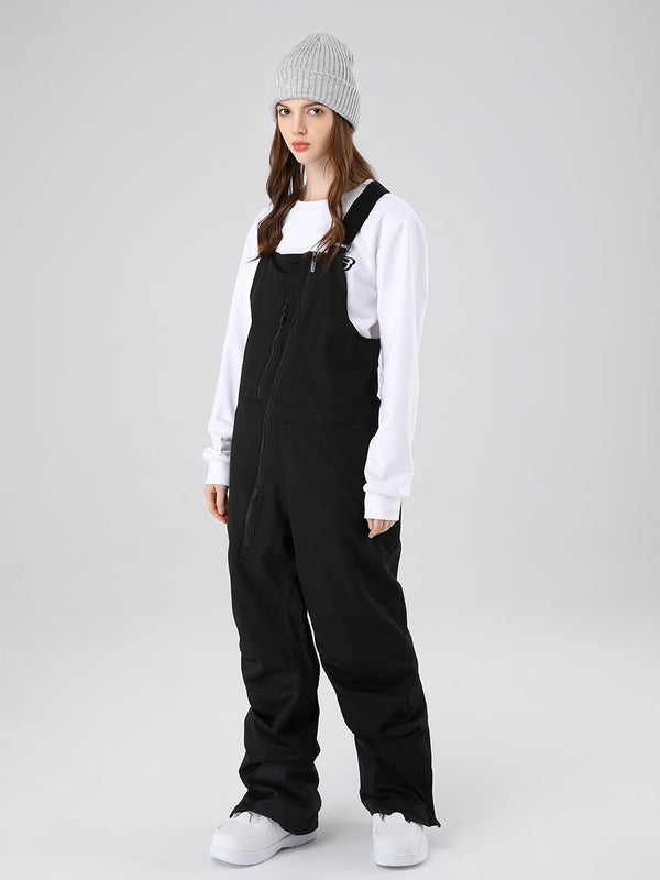 Women Ski Bibs Pants Insulated Snow Overalls