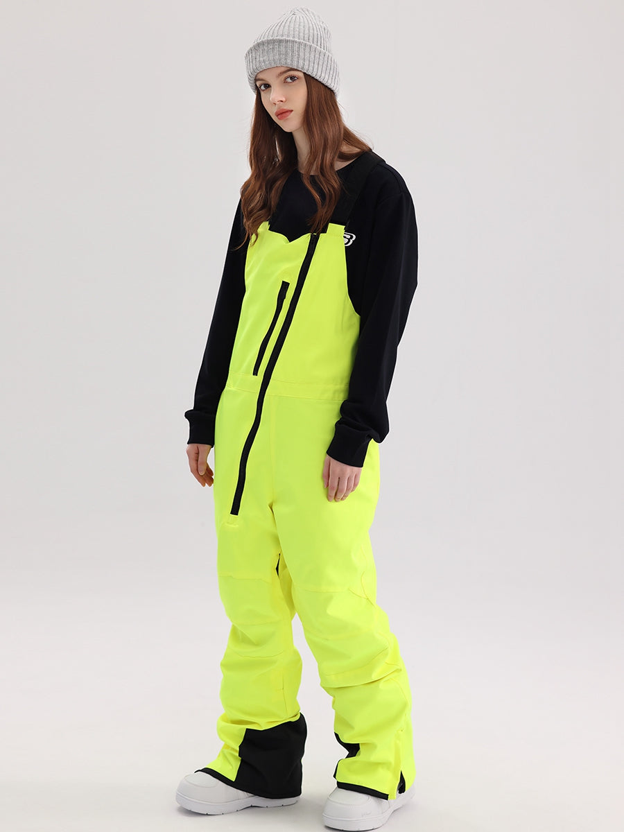 Women Ski Bibs Pants Insulated Snow Overalls