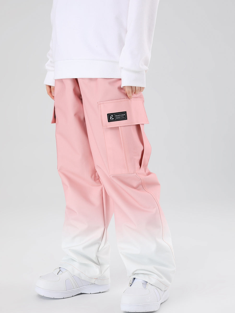 Women's Snowboard Pants Gradient Design