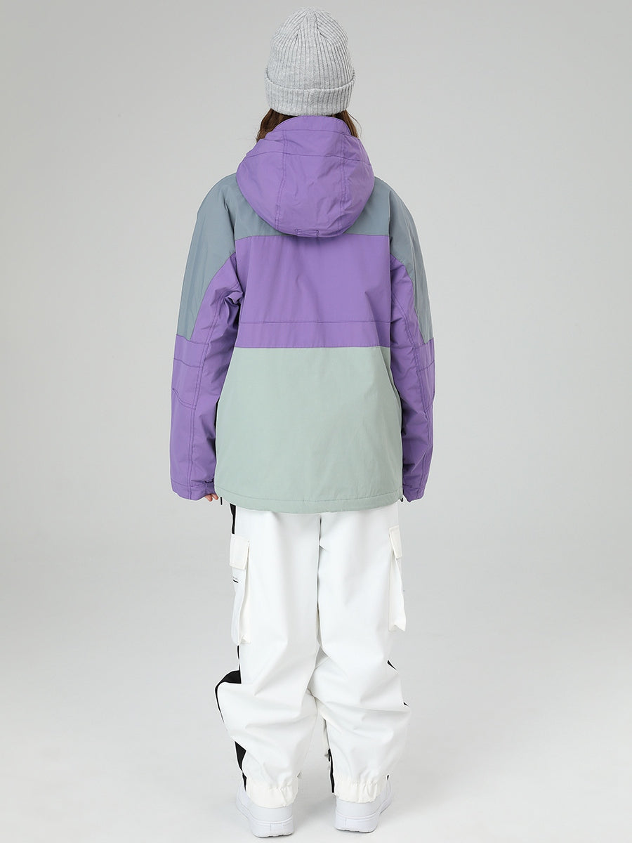 Women's Ski Hooded Anorak Jacket