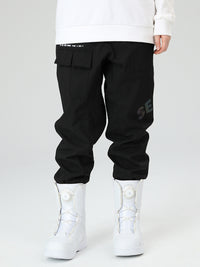 Women's Insulated Snow Pants Reflective