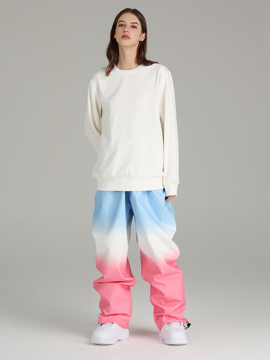 Women's Snowboard Pants Gradient Design