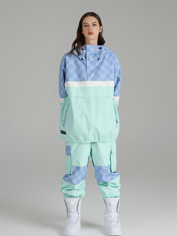 Colorblock Overhead Snow Jackets and Snow Pants - Women's