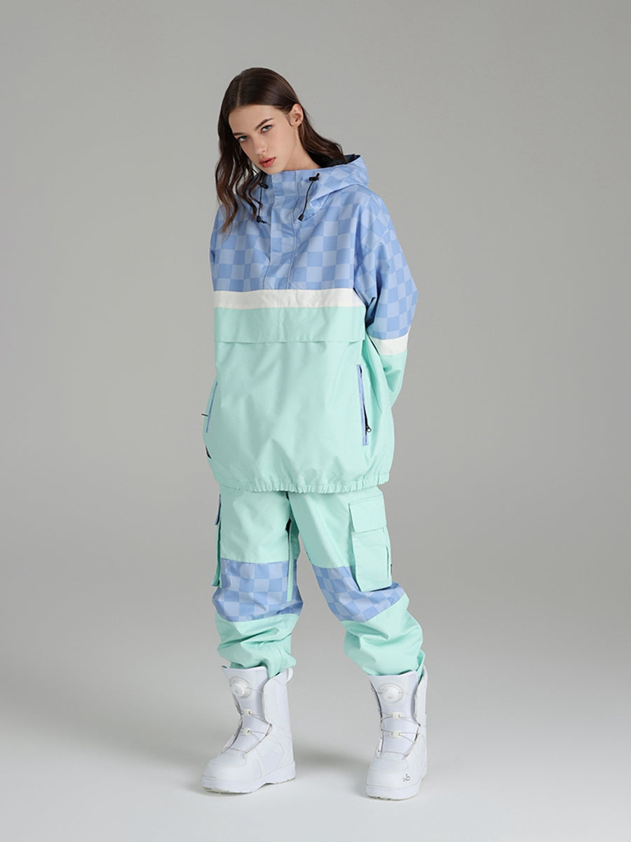 Colorblock Overhead Snow Jackets and Snow Pants - Women's
