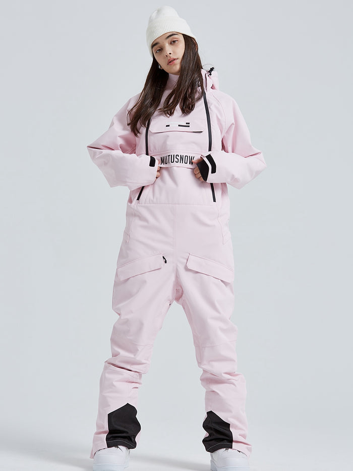 One Piece Winter Outdoor Waterproof Snowsuits