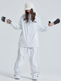 Women Hooded Waterproof Ski Suits