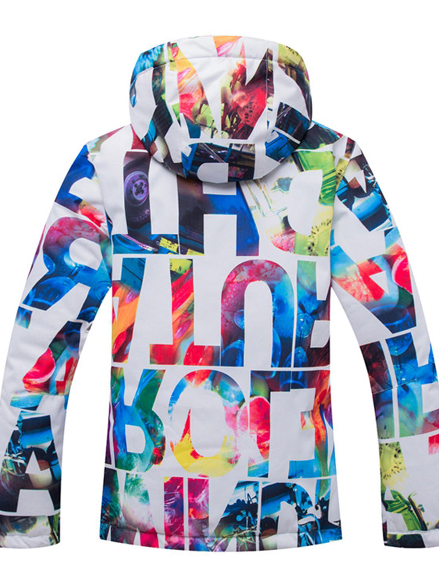 Girls' Graffiti Insulated Ski Jacket