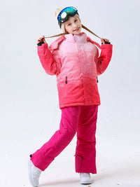 Riuiyele Girl Ski Snowboarding Set Waterproof