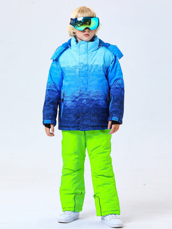 Riuiyele Boy Ski Snowboarding Set Softshell