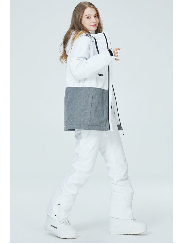 Riuiyele Waterproof Women Ski Jacket & Bib Pants