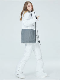 Riuiyele Waterproof Women Ski Jacket & Bib Pants