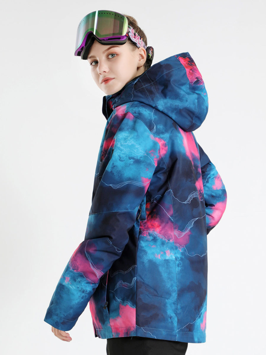 Riuiyele Women Insulated Snow Snowboarding Jacket Breathable Riuiyele