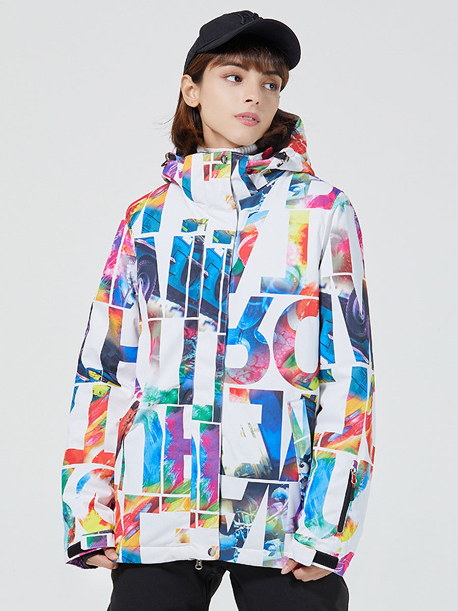 Girls' Graffiti Insulated Ski Jacket