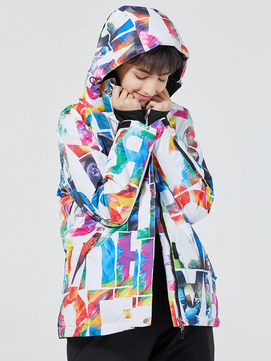 Girls' Graffiti Insulated Ski Jacket