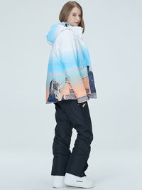 Women Snow Snowboard Jacket & Bib Pants